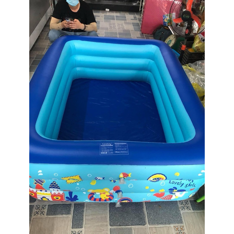 Bể bơi 1m5/3 tầng