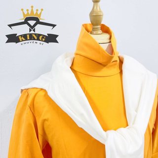 Áo thun cổ lọ hàn quốc nam KING cổ cao giữ nhiệt dài tay mặc 4 mùa [T13]