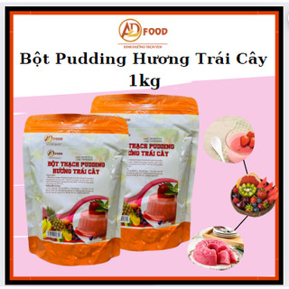 Bột thạch pudding vị trái cây gói 1kg thơm ngon