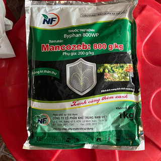 Mancozed vàng, 1kg, manco vàng trừ nấm như thán thư, vàng lá, sương mai, thối rễ, 1kg