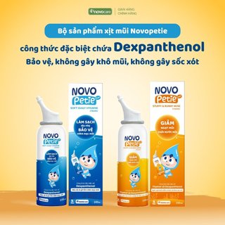 Combo vệ sinh mũi hỗ trợ viêm VA, viêm mũi xoang giúp thông mũi, giảm sổ mũi, ngạt tắc mũi