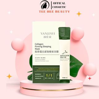 Hộp 20 gói mặt nạ ngủ nâng cơ collagen dạng thạch nội địa trung