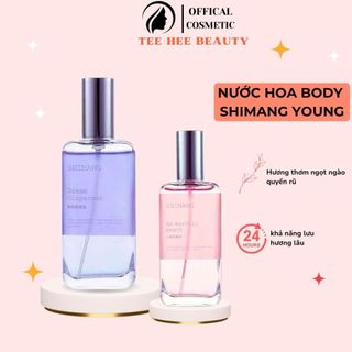 Xịt Thơm Toàn Thân Body Mist Shimang Hương Nước Hoa Quyến Rũ 50ml, Xịt thơm lưu hương Body Shimang Body