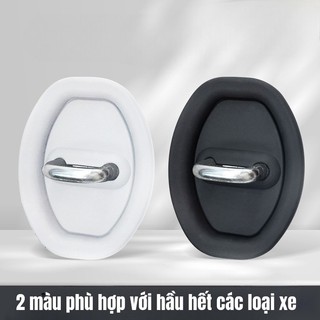 [2 Màu] 1 Miếng Đệm Silicon Bảo Vệ Chốt Khoá Cửa Chống Sốc Tránh Làm Hỏng Cửa Xe Hiệu Quả