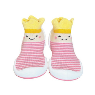 Giày tập đi cho bé cưng - Crown Pink