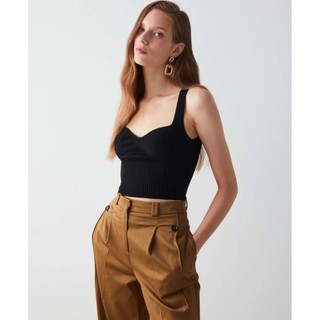 Áo croptop bozip thun gân đẹp