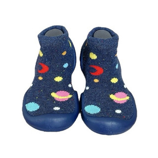 CHÍNH HÃNG GGOMOOSIN GIÀY TẬP ĐI CHO BÉ CƯNG MADE IN KOREA mars xanh đậm