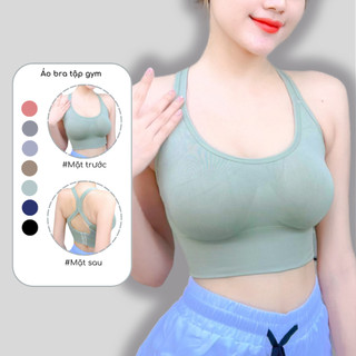 Áo Bra Tập Gym Nữ Yoga Mặc Tôn Dáng Nâng Ngực Vải Cao Cấp Co Giãn 4 Chiều Thấm Hút Mồ Hồi EvaSport