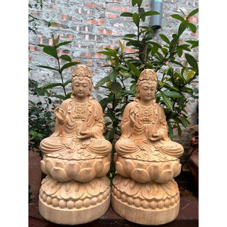 Tượng phật bà quan âm gỗ ngọc am
