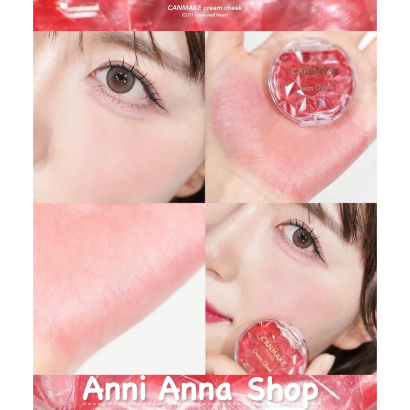 Má Hồng Kem Canmake Cream Cheek màu CL01