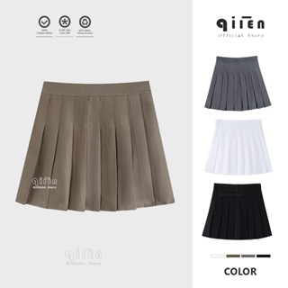Chân Váy Tennis Xếp Ly Dáng Xòe QIIEN , Chân Váy Xếp Li Ngắn Bassic Dày Đẹp Có Lót Quần Trong Co Dãn, CV010