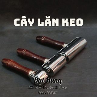 Cây lăn keo Ép Bề Mặt Da Khi Dán Keo loại tốt - dụng cụ làm đồ da