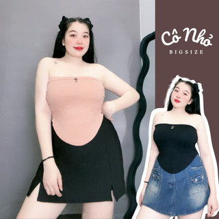 Áo thun ống ôm nữ Bigsize có mút vạt bầu nhún bèo hai bên hách dáng sang chảnh sexy borip mềm mại thấm hút mồ hôi A63