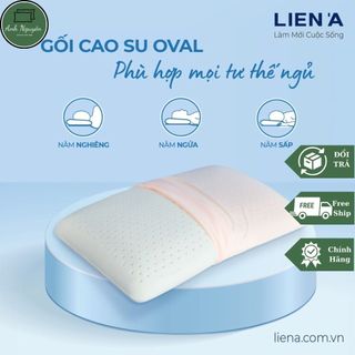 Gối cao su oval liên á - hàng chính hãng - nhiều kích thước