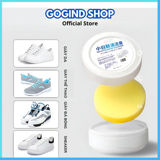 Kem Vệ Sinh Giày GOGIND Tẩy Trắng Giày, Balo 260g, Sáp Lau Giày Dép, Túi Xách