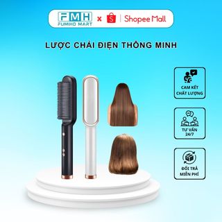 Lược điện chải tóc cao cấp fumiho - thiết kế đa chức năng uốn, duỗi ,chải thẳng tóc 2024