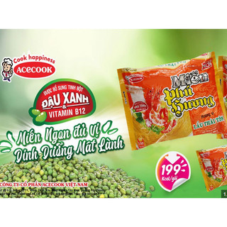 [Date Luôn Mới] Miến Phú Hương Gói 60g (3 Vị)