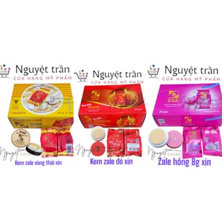 Sỉ Lố 24 hủ kem trắng da Zale đỏ - Zale hồng 8g - zale vàng chống nắng thái lan chính hãng