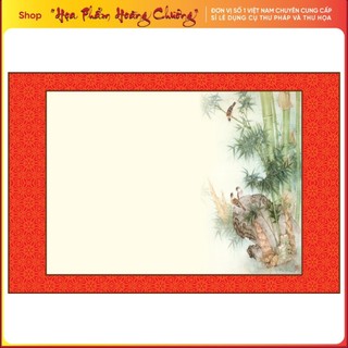 Sét 10 tờ Giấy viết thư pháp 40x60cm đủ mẫu họa tiết đẹp