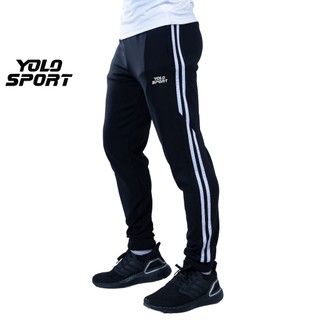 Quần Jogger Nam Thể Thao Chất Vải Thun Poly Cao Cấp Khỏe Khoắn Cạp Chun Ống Bo Vận Động Thoải Mái Thoáng Mát YOLO SPORT