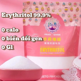 Đường ăn kiêng Erythritol không calo, 0 Calo, 0 tăng đường huyết, 0 biến đổi gen - 500g