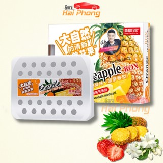 Sáp thơm hương dứa, hương dâu, hương hoa nhài khử mùi xe ô tô và phòng ngủ, phòng làm việc hiệu quả