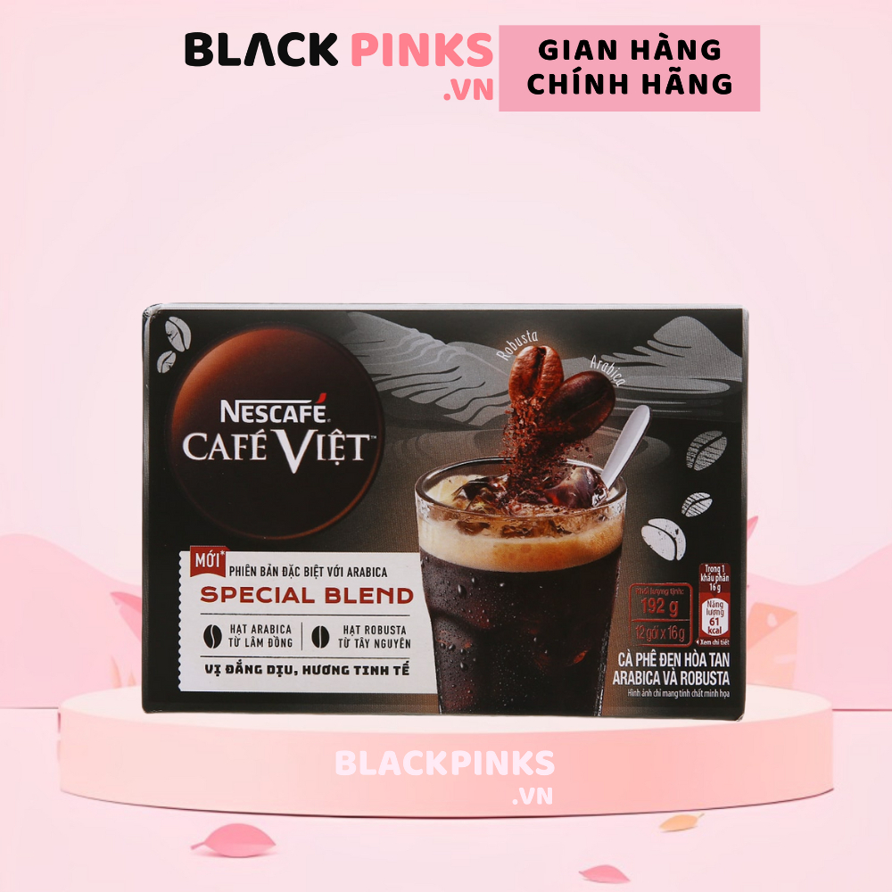 Cà phê đen đá NesCafé Café Việt Arabica & Robusta 192g