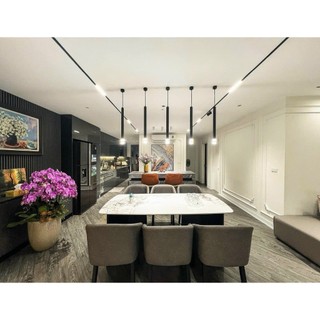 Đèn thả ống LED Decor trang trí Tab đầu giường, bàn ăn, quầy bar phong cách HIỆN ĐẠI - Thông tầng thiết kế theo yêu cầu