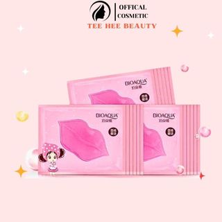 Mặt nạ dưỡng môi collagen nội địa trung biaqu giảm thâm môi làm mềm môi