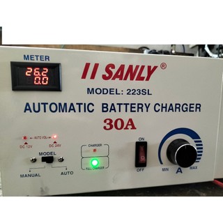 máy nạp ac quy tự động 30AH