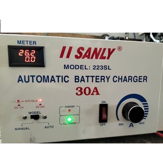 máy nạp ac quy tự động 30AH