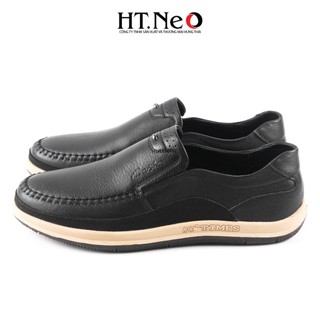 Giày mọi nam da bò - giày mọi da bò HT.NEO 100% da bò mềm mại thấm hút mồ hôi, thiết kế đầy namtính (GM61)