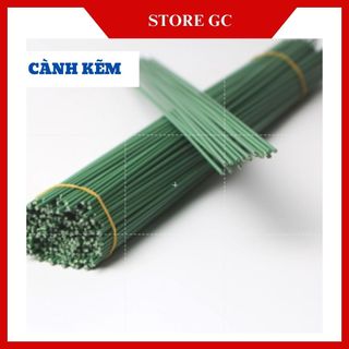  Sét 10 cành kẽm làm hoa sáp hoa kẽm nhung làm đồ trang trí thủ công cành kẽm cắm hoa giả bọc nhựa 