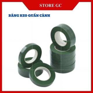 Băng keo quấn cành Băng dính cuốn cành hoa giả cuộn băng keo sáp quấn cành làm hoa kẽm nhung