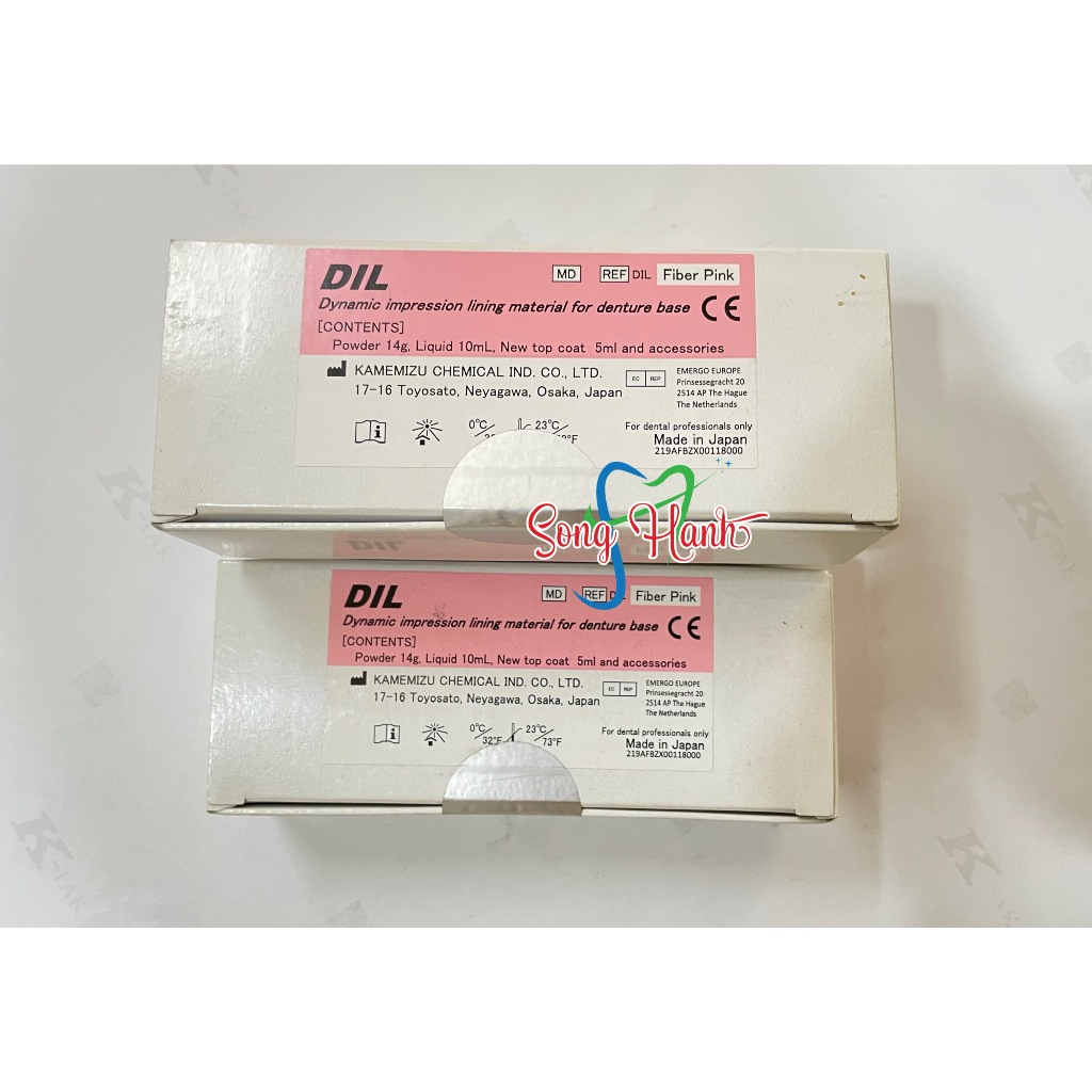 Vật liệu nhựa đệm hàm tháo lắp tại phòng DIL (1 Hộp)