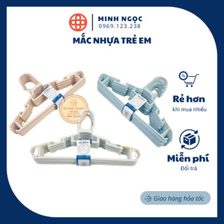 Mắc nhựa trẻ em bền đẹp rẻ- Mắc nhũ bé 2814 VN se 10 chiếc