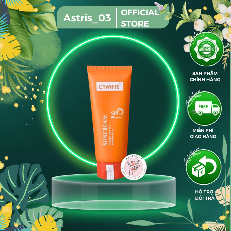 Kem Chống Nắng CYWhite Konami Collagen Mild Sun SPF 50 Pa++++ 100ml