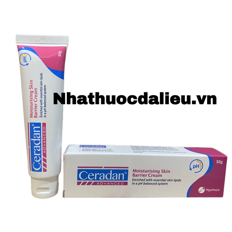 Ceradan Advanced Moisturing Skin Barrier Cream 30g dưỡng ẩm phục hồi da