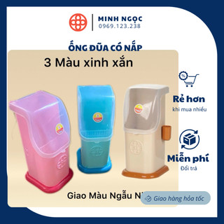 Ống đũa có nắp chống bụi nhựa VIỆT NHẬT, ống đũa cho quán ăn nhà hàng