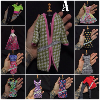 Đồ búp bê barbie, model muse. Mã váy Barbie A