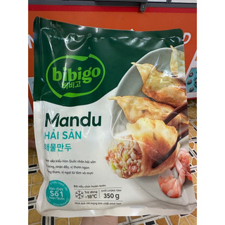 BÁNH XẾP MANDU NHÂN HẢI SẢN, NHÂN  THỊT, NHÂN THỊT BĂP , 350gr/10 cái