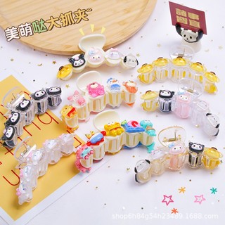 Kẹp Càng Cua Đính Charm Sanrio Nhiều Mẫu Dễ Thương