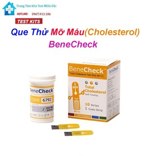 Que Thử Cholesterol BeneCheck Plus 10