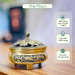 Lư xông trầm , lư xông trầm mini bằng đồng siêu tinh xảo