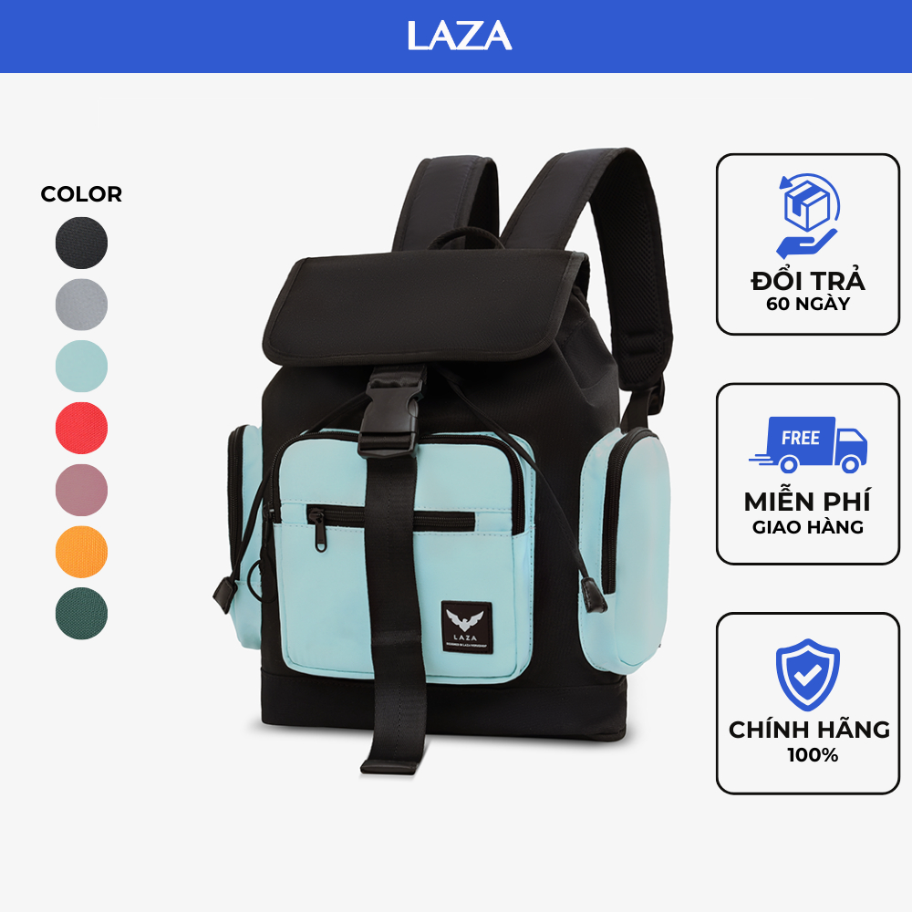 Balo LAZA Barrier Backpack 530 - Chất liệu trượt nước - Thiết kế tối ưu nhiều ngăn
