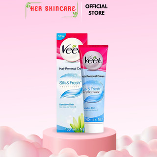 Kem tẩy lông veet 100ml chính hãng của pháp dành cho da thường & da nhạy cảm