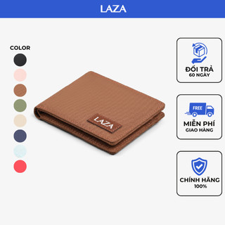 Ví canvas trượt nước unisex LAZA Alan Wallet 557 - Ngang