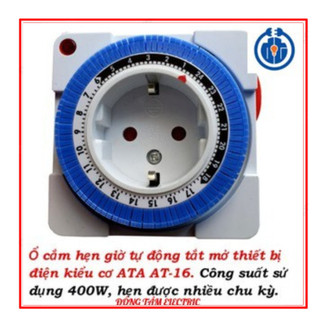 Ổ cắm hẹn giờ cơ ATA AT16 giá rẻ hàng chính hãng..