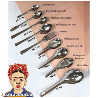 Set 10 cây muỗng và nĩa các loại