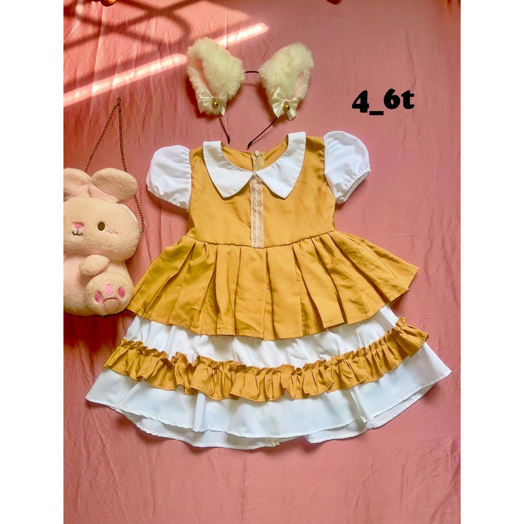 ( xã kho) Đầm Lolita cho bé .